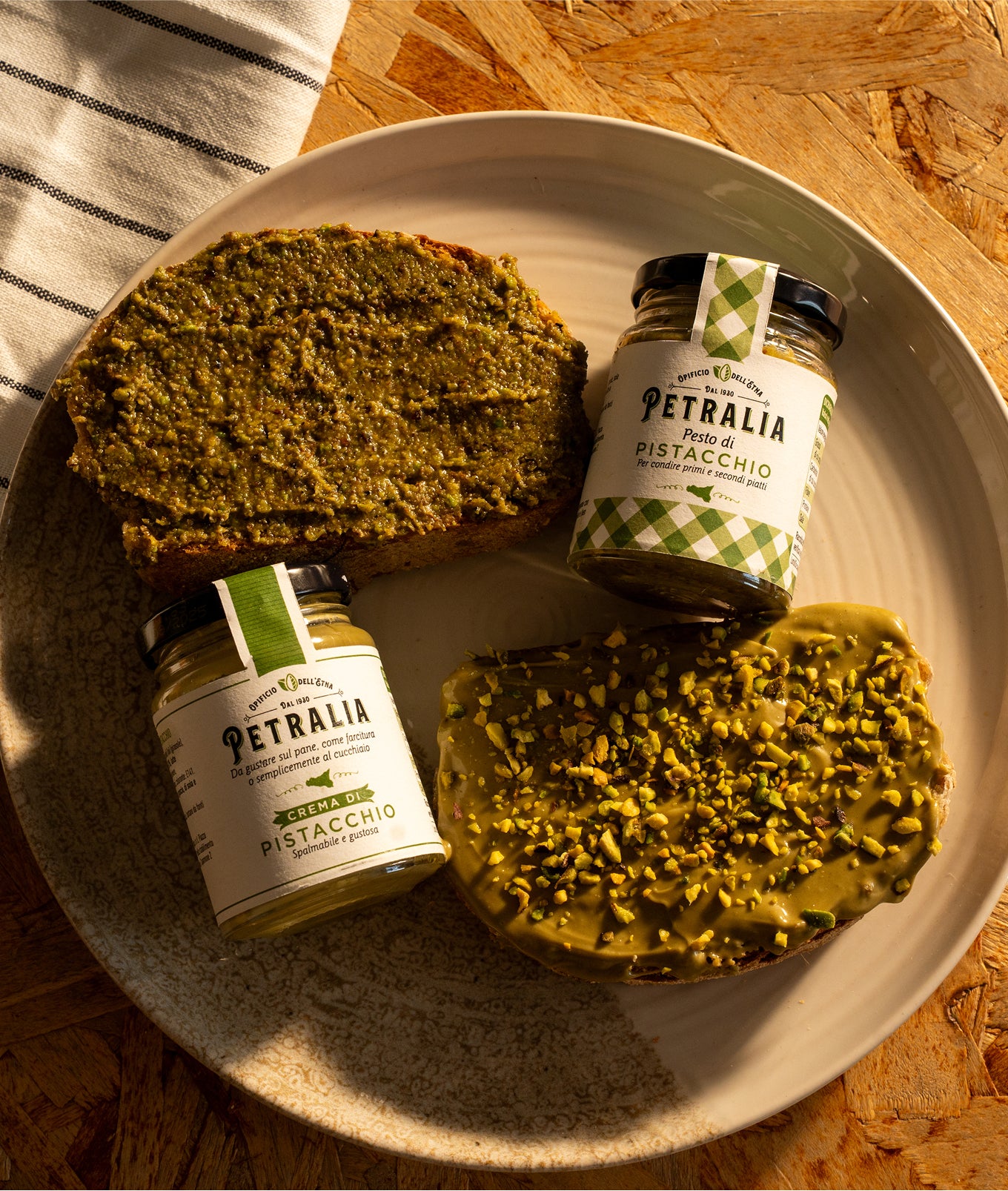 Petralia Pistacchi Account Page